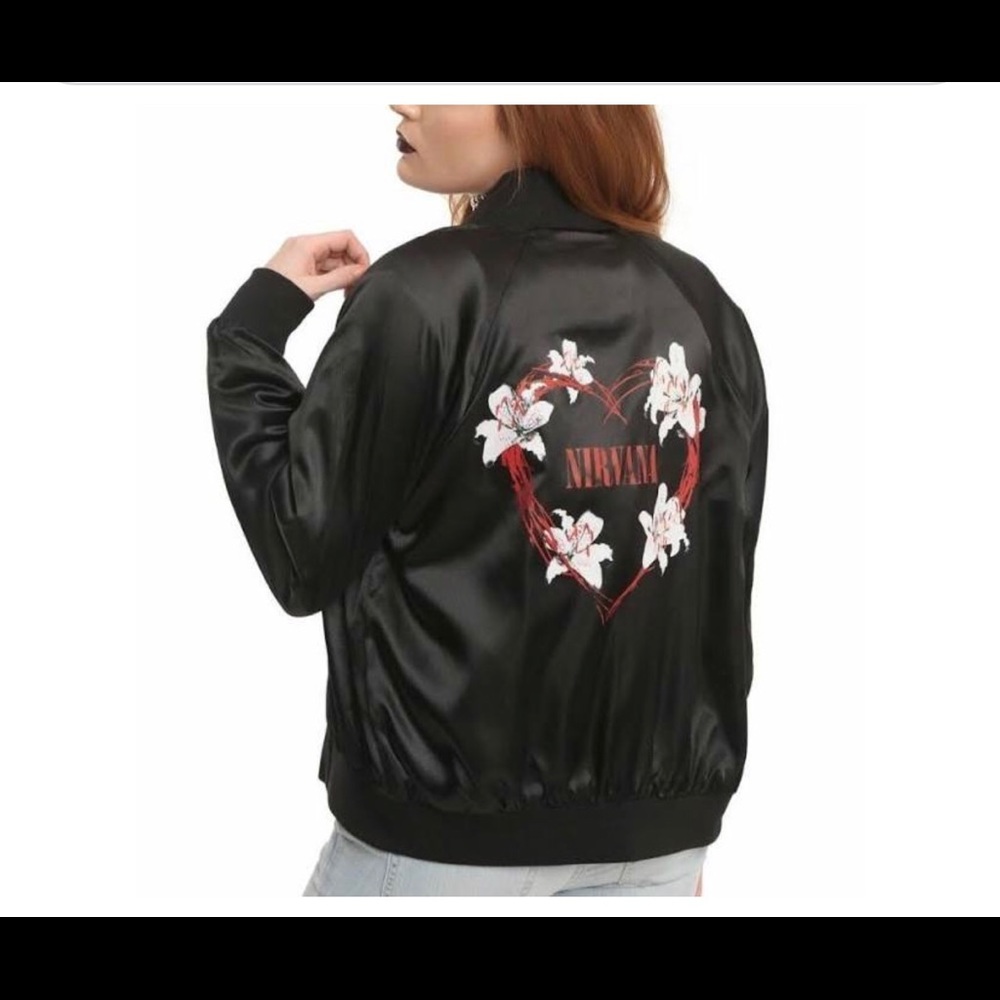 Nirvana bomber jacket